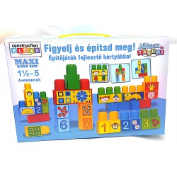 Figyelj És Építsd meg ! Készségfejlesztő Építő Kocka Kreatív, Készségfejlesztő Játékok