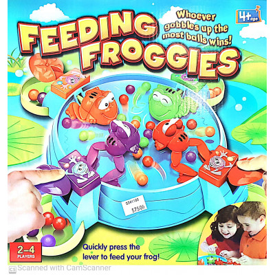 Éhes Béka - Golyó Elkapós Társasjáték