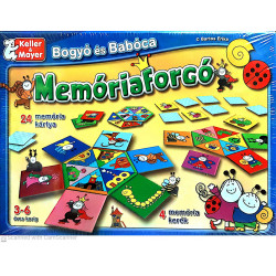 Bogyó és Babóca Memória forgó Fiús Játékok