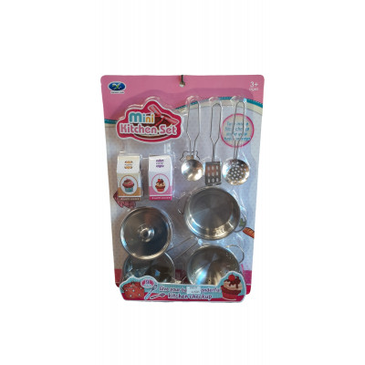 Játék Fém Edény Készlet