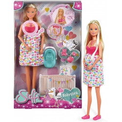 Terhes Baba Steffi Barbie Jellegű Babák
