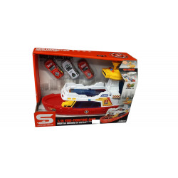 Játék komphajó autókkal Elemes Autók És Járművek