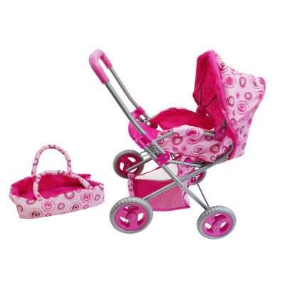 Játék Babakocsi Hordozóval