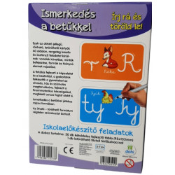 Készségfejlesztő Kártyák Óvodásoknak - Betűk Fiús Játékok