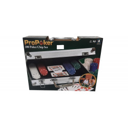 200 Db -Os Bőröndös Pókerszett Fiús Játékok