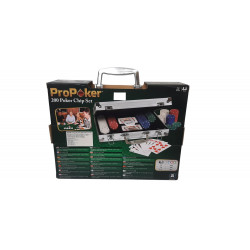 200 Db -Os Bőröndös Pókerszett Fiús Játékok