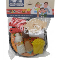 Pizza - Szeletelhető Játék Étel Konyhák, Edények, Főzőcske