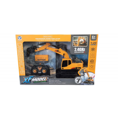 Távirányítós Lánctalpas Markoló