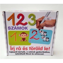 Írj Rá És Töröld Le-Számok Társasjáték